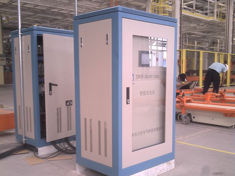 襄樊東風(fēng)汽車AGV現(xiàn)場